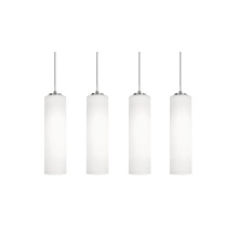 AFX Lighting, Inc. LEOP0412MBSNLNR4 - Leo 4 Light Linear Pendant, 120V, 60W, SN