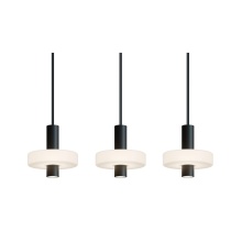 AFX Lighting, Inc. SYDP10LAJUDBKLNR3 - Sydney 3 Light Linear Pendant,120V,63W,5 CCT,BK