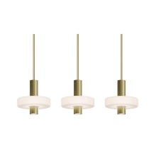 AFX Lighting, Inc. SYDP10LAJUDLBLNR3 - Sydney 3 Light Linear Pendant, 120V, 63W, 5 CCT, LB
