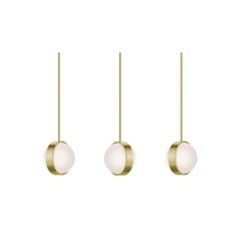 AFX Lighting, Inc. VRNP09LAJUDLBLNR3 - Verona 3 Light Linear Pendant, 120V, 45W, 5 CCT, LB