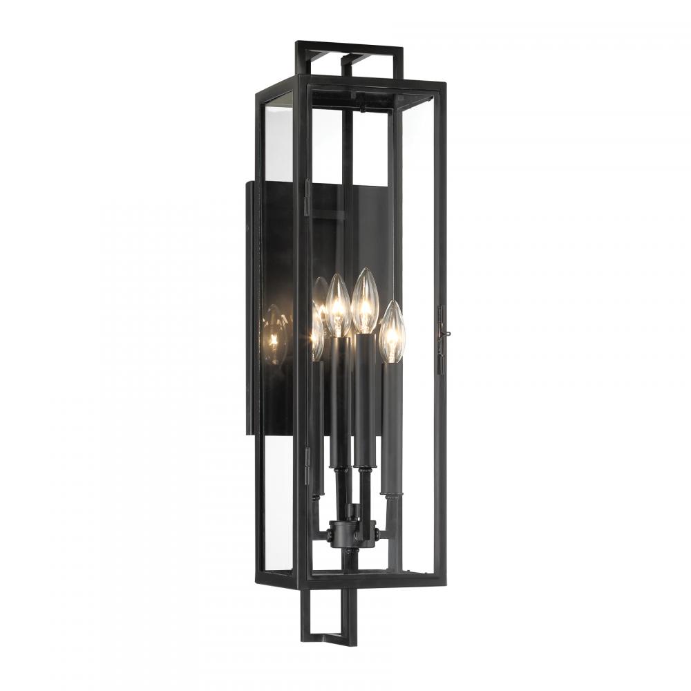4 LIGHT OUTDOOR WALL MOUNT