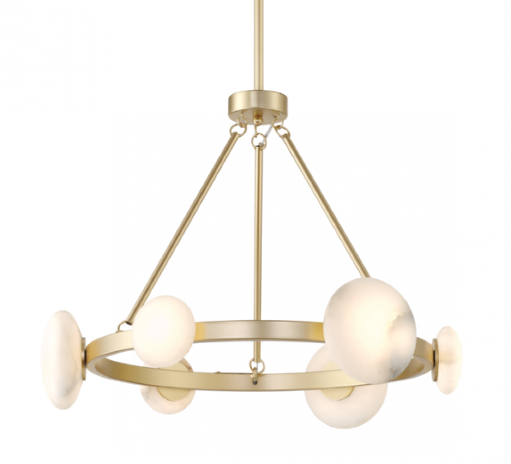 6 LT LED CHANDELIER