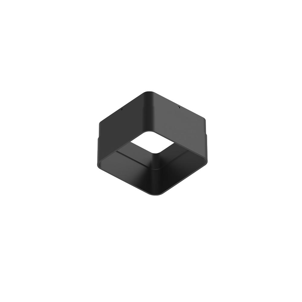 Square Ceiling Extension Collar (1.625" to 2") for 3" Apollo Round Housings