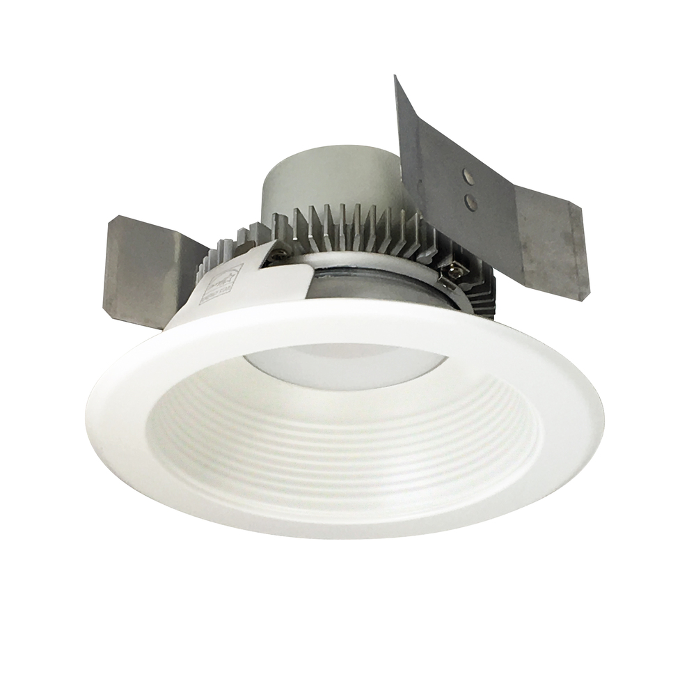 5" Cobalt Click Round Retrofit Baffle, 750lm / 10W, 2700K, Matte Powder White