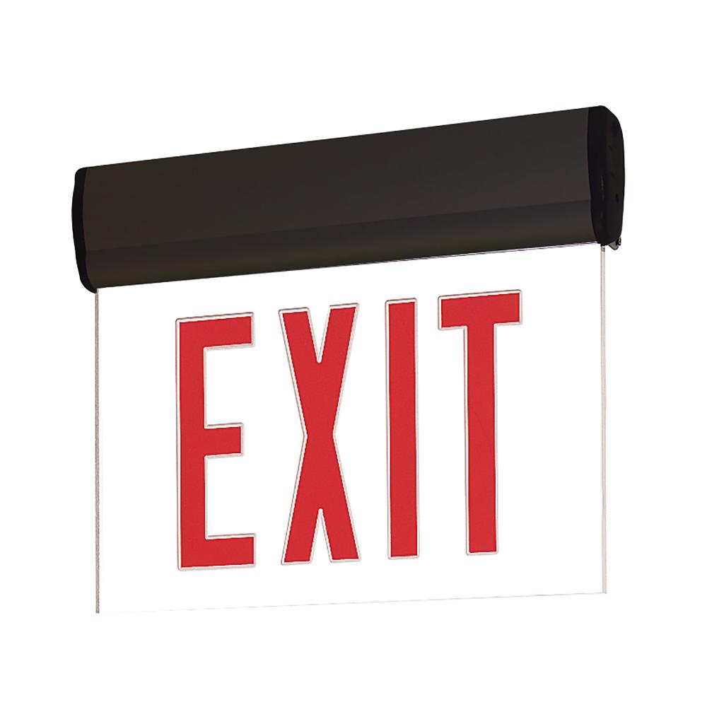 EXIT ADJ AC 1F RED/CLR BLACK
