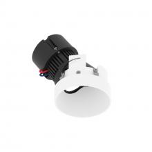Nora NPR-4RTSLA30XMPW - 4" Pearl 120V LED Round Trimless Adjustable Slot Retrofit, 1050lm / 10W, 3000K, Bright White Fin