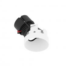 Nora NPRLV-4RTSLA27XMPW - 4" Pearl 12V LED Round Trimless Adjustable Slot Retrofit, 1050lm / 10W, 2700K, Bright White Fini