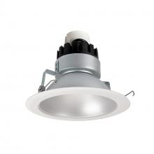 Nora NRMC3-61L130FHZW - 6" Marquise III Retrofit, Haze Reflector/White Flange, 120V input; Triac/ELV Dimming, 1300lm /