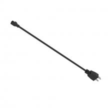 Nora NUDA-CP72B - 72" Cord & Plug Power Cord for NUDA, Black Finish