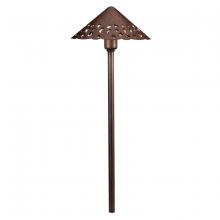 Kichler 15871TZT27 - Cast Hammered Roof 2700K LED Textured Tannery Bronze