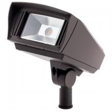Kichler 16222AZT30 - C-Series 3000K 23W Small Flood Knuckle Mount Textured Architectural Bronze