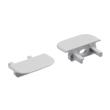 Kichler 1TEE1SWRCSSIL - TE Standard Series Shallow Well RC End Caps Silver