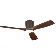 Kichler 300154SNB - Kichler 54 Inch Volos 3 Blade Indoor Ceiling Fan in Satin Natural Bronze with Walnut Blades