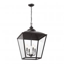 Kichler 52475AVI - Gentle Hill 27.5" 4 Light Foyer Pendant Anvil Iron