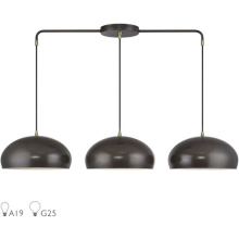 Livex Lighting 51512-92 - 3 Light English Bronze Extra Large Linear Chandelier