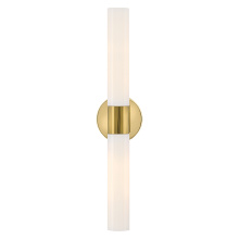 Lark 85402BBR-CO - Large Two Light Vanity