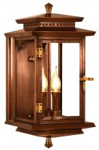 The Coppersmith TR19E - The CopperSmith Biltmore Collection Traveler 19" Tall Copper Electric Wall Mount Outdoor LT Lant