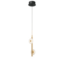 Lib & Co. US 12358-02 - Etna 2 Light LED Pendant Matte Black