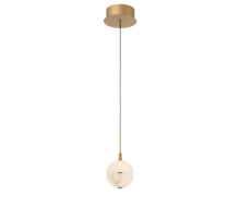 Lib & Co. US 12369-030 - Corfu 1 Light LED Pendant Painted Antique Brass