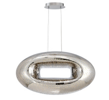 Lib & Co. US 12425-063 - Paros 51" Oval LED Chandelier Stainless Steel