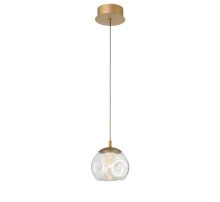 Lib & Co. US 12438-030 - Camerino 1 Light LED Pendant Painted Antique Brass