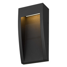 Alteck, LLC AW0038-3CCT-W-BK - Taper LED Wall Sconce H10