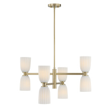 Savoy House 1-1248-8-127 - Baldwin 8-Light Chandelier in Noble Brass