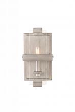 Kalco 501140SM - Astoria 1 Light Wall Sconce