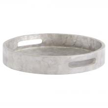 Cyan Designs 11690 - Triton Round Tray | Smoke | Small