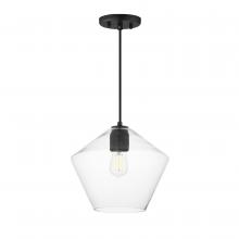 Maxim 21337CLBK - Geode-Single Pendant