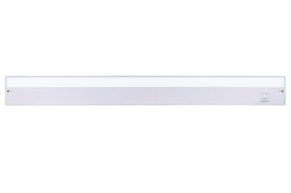 36" Under Cabinet LED Light Bar in White (3-in-1 Adjustable Color Temperature)