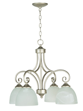 Craftmade 25324-SN - 4 Light Chandelier