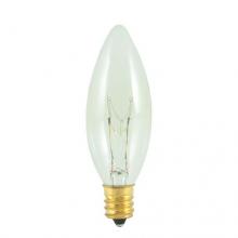 Bulbrite 400140 - 400140 40W B8 CLEAR E12 130V