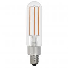 Bulbrite 776791 - 776791 4.5W LED T6 3000K FILAMENT E12 CLEAR FULLY COMPATIBLE DIMMING