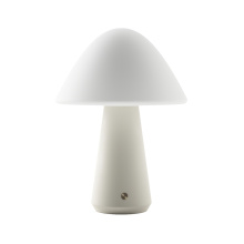 Bulbrite K70600 - K70600 CORDLESS TABLE LAMP MUSHROOM OFF WHITE