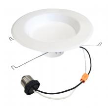 Bulbrite 773167 - 773167 14W LED 5/6" DOWNLIGHT RETROFIT 4000K WHITE ROUND DIMMABLE JA8 120V