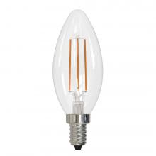 Bulbrite 776627 - 776627 5W LED B11 3000K FILAMENT E12 CLEAR