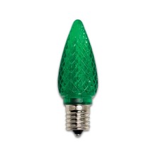 Bulbrite 770194 - 770194 0.6W LED C9 GREEN E17 120V