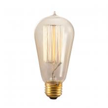 Bulbrite 136019 - 136019 60W ST18 NOSTALGIC THREAD E26 120V