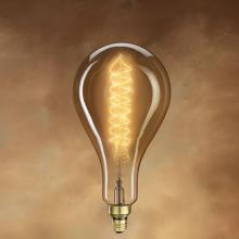 Bulbrite 137101 - 137101 60W PEAR SHAPED GRAND NOSTALGIC SPIRAL E26 120V