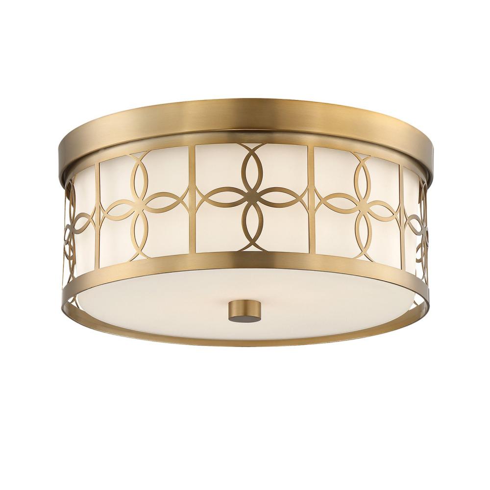 Anniversary 13.5'' Vibrant Gold Flush Mount