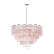 Crystorama ADD-316-CH-SP - Addis 16 Light Polished Chrome Chandelier