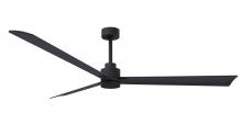 Matthews Fan Company AK-BK-BK-72 - Alessandra - Black - Matte Black Blades - 72" Blades - 10" Downrod