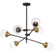 Quoizel TNC5006WT - Trance 6-Light Western Bronze Chandelier