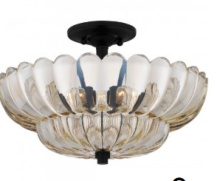Quoizel WHP1716MC - Whitecap Semi-Flush Mount