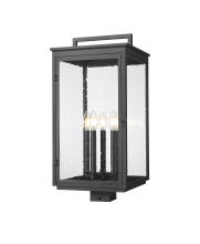 Z-Lite 5019PHXLS-BK - 5 Light Outdoor Post Mount Fixture