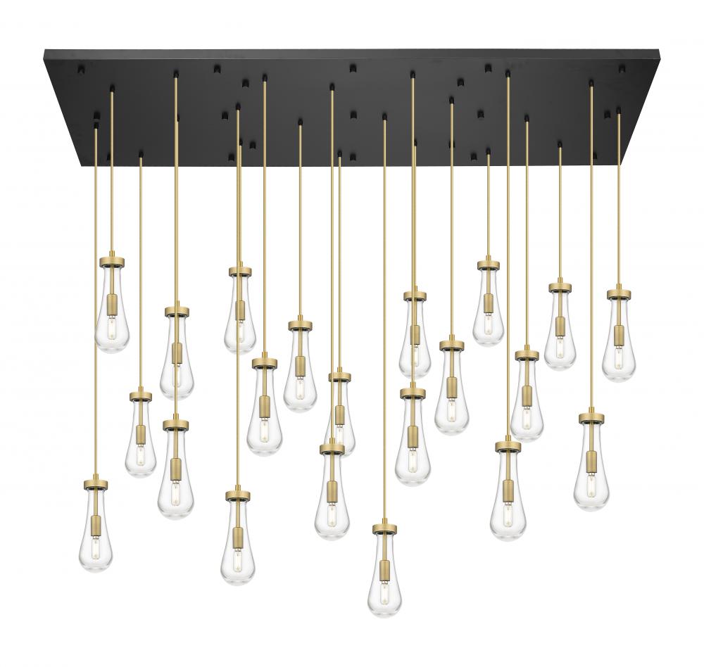 Owego - 21 Light - 71 inch - Polished Nickel - Multi Pendant