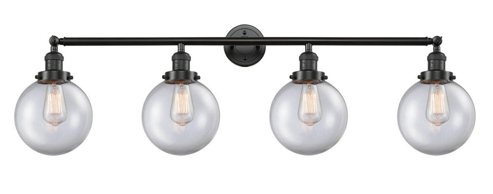Beacon - 4 Light - 44 inch - Oil Rubbed Bronze - Adjustable Bath Vanity Light