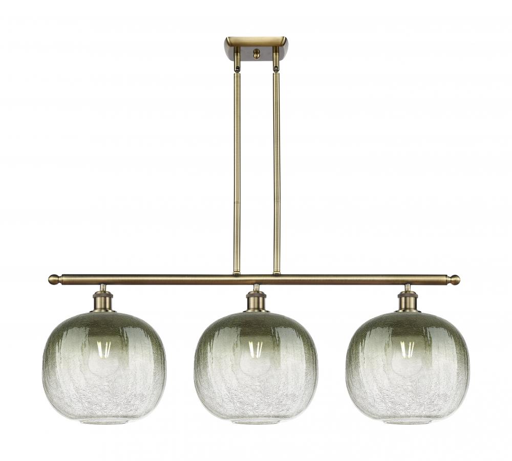 Brookhaven Sphere - 3 Light - 37 inch - Oil Rubbed Bronze - Stem Hung - Island Light