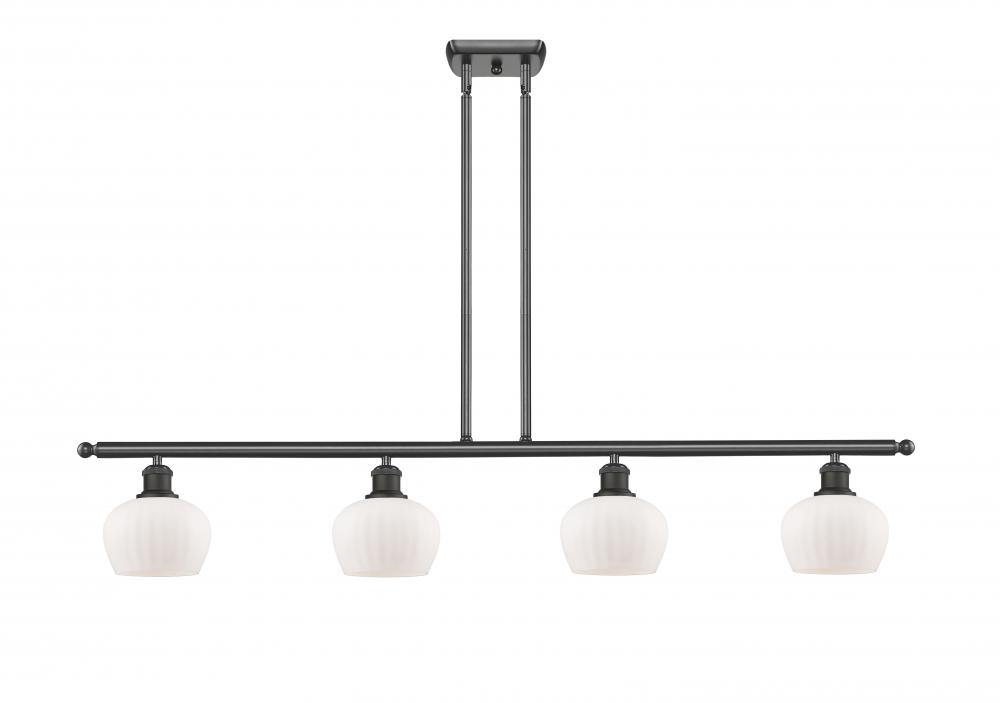 Fenton - 4 Light - 48 inch - Oil Rubbed Bronze - Cord hung - Island Light
